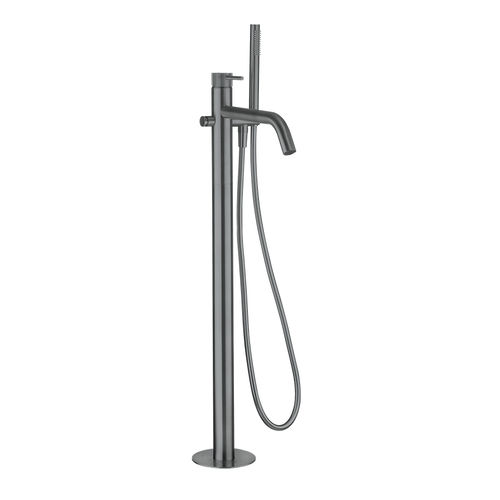 Crosswater 3ONE6 Floor Standing Bath Shower Mixer Tap (Slate).