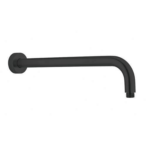 Crosswater UNION Wall Mounded Shower Arm 400mm (Matt Black).