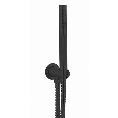 Crosswater UNION Wall Outlet & Shower Handset (Matt Black).