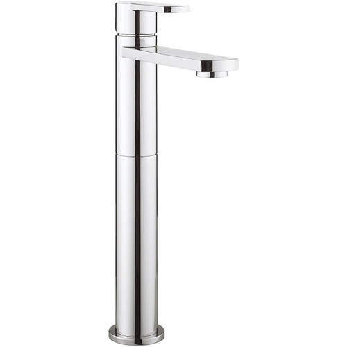 Crosswater Wisp Tall Basin Mixer Tap (Chrome).