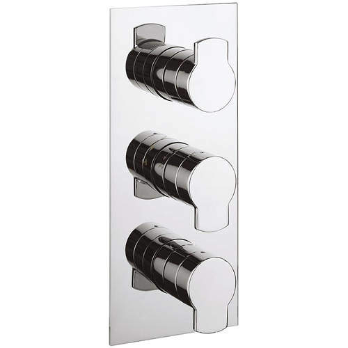 Crosswater Wisp Shower Valve With 2 Outlets & Diverter (Chrome).