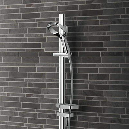 Methven Aurajet Aio Rail Shower (Chrome).