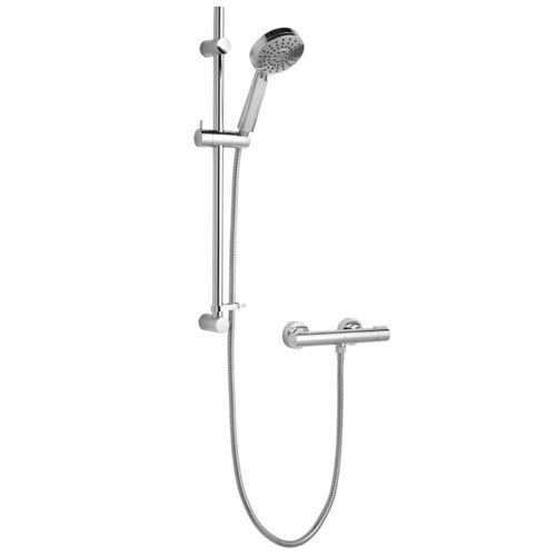 Deva Shower Thermostatic Bar Shower Valve With Multi Mode Kit (HP, Chrome).