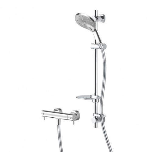 Methven Kaha Cool Touch Thermostatic Bar Shower With Easy Fit Kit.