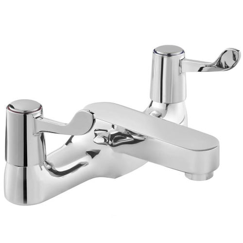 Deva Vitality Bath Filler Tap With Lever Handles (Chrome).