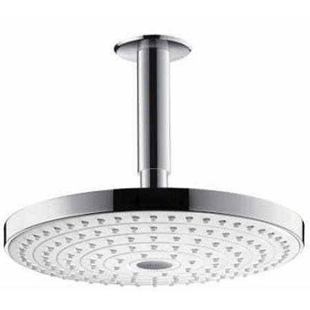 Hansgrohe Raindance S 240 2 Jet Shower Head & Arm (White & Chrome).