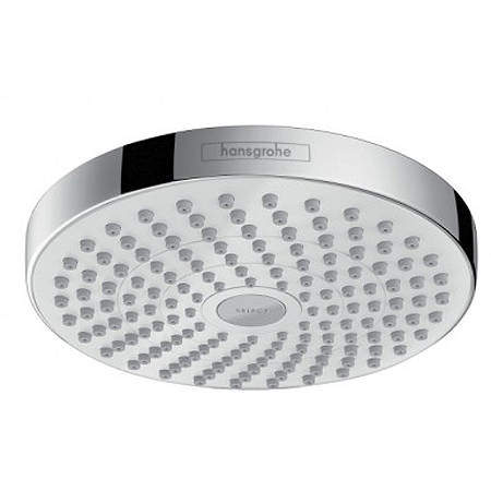 Hansgrohe Croma Select S 180 2 Jet Eco Shower Head (White & Chrome).