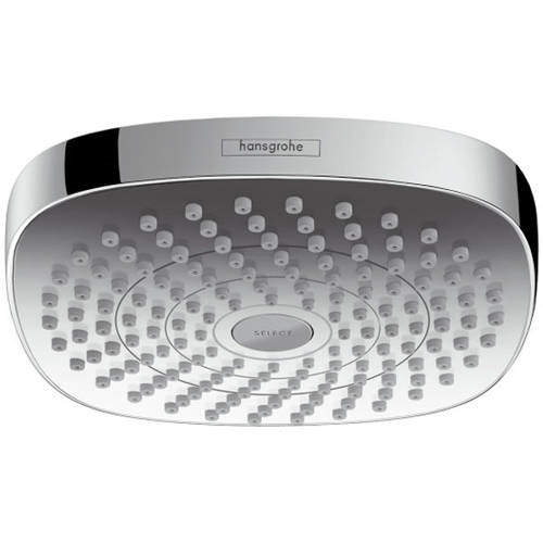 Hansgrohe Croma Select E 180 2 Jet Shower Head (180x180mm, Chrome).