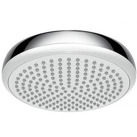 Hansgrohe Crometta 180 1 Jet Shower Head (Low Pressure, White & Chrome).