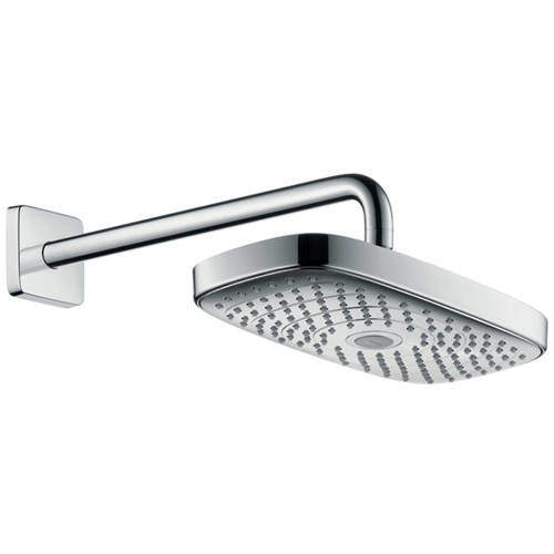 Hansgrohe Raindance Select E 300 2 Jet Shower Head & Arm (EcoSmart).