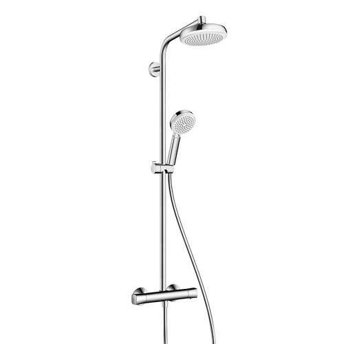 Hansgrohe Crometta 160 1 Jet Showerpipe Pack (Chrome).