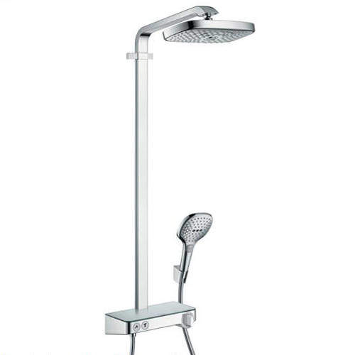 Hansgrohe Raindance Select E 300 ST Eco Shower Pack (White & Chrome).