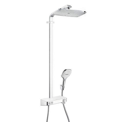 Hansgrohe Raindance Select E 360 1 Jet Shower Pack (White & Chrome).