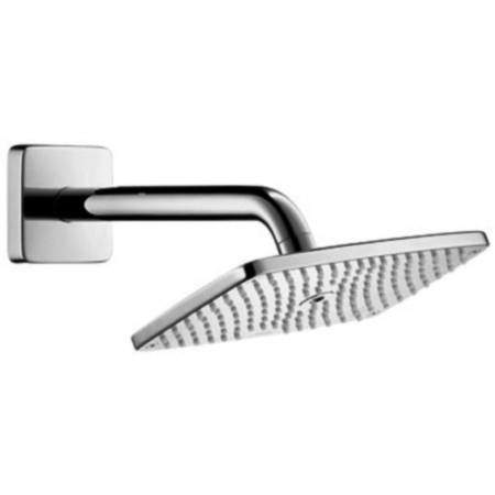 Hansgrohe Raindance E 240 Shower Head & Arm (Stainless Steel Optic).