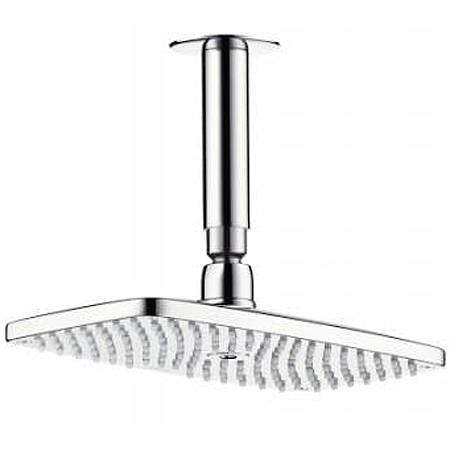 Hansgrohe Raindance E 240 1 Jet Shower Head & Ceiling Arm (250x150mm).