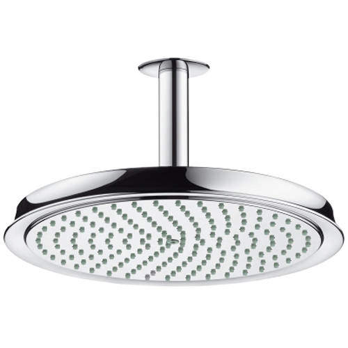 Hansgrohe Raindance Classic 240 1 Jet Shower Head & Arm (Chrome).