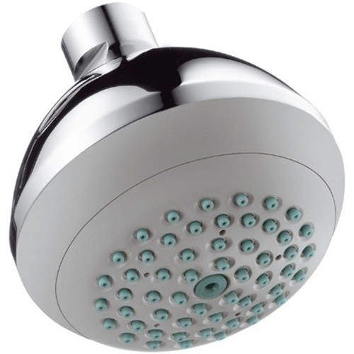 Hansgrohe Crometta 85 Green 1 Jet Shower Head With Pivot Joint (85mm).