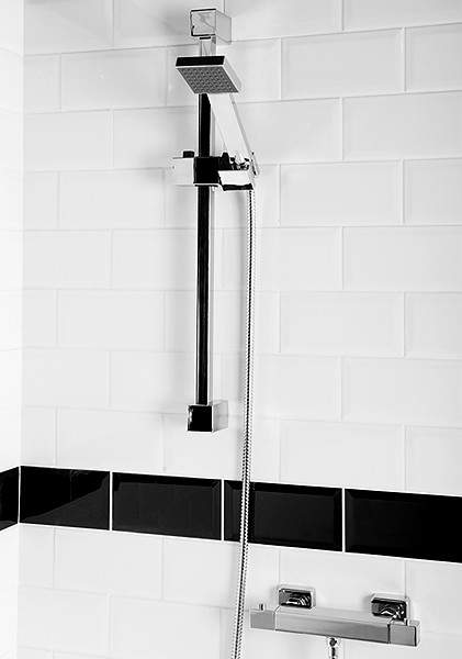 Hydra Norton Thermostatic Bar Shower Valve With Slide Rail Kit.