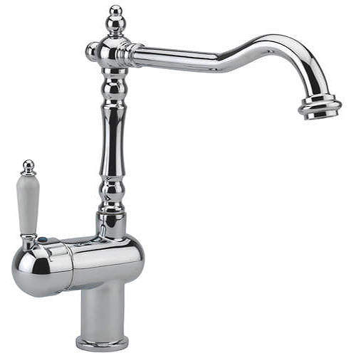 Hydra Oxford Kitchen Tap With Single Lever Control (Chrome).