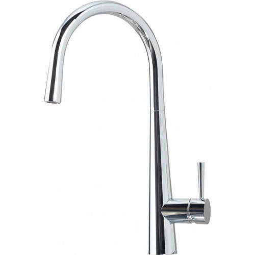 Hydra Sulzburg Kitchen Tap With Swivel Spout (Chrome).