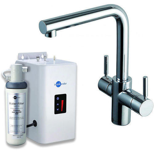 InSinkErator Hot Water Boiling Hot & Cold Water Kitchen Tap (Chrome).