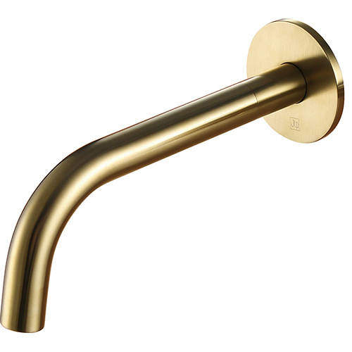 JTP Vos Basin / Bath Spout (250mm, Brushed Brass).