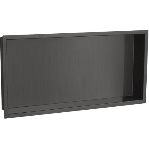 JTP Vos Shower Niche (600x300mm, Br Black).