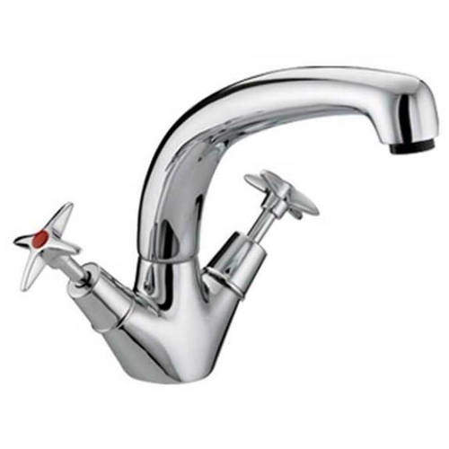 JTP Kitchen Astra Sink Mixer Kitchen Tap With Crosshead Handles.