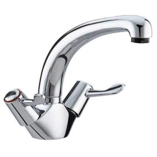 JTP Kitchen Astra Sink Mixer Kitchen Tap With Lever Handles (Chrome).