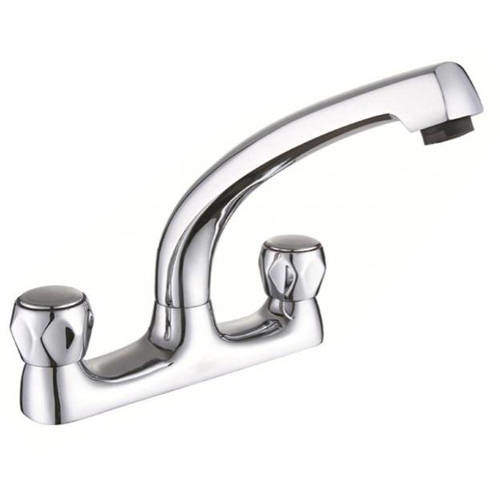 JTP Kitchen Astra Sink Mixer Kitchen Tap With Swivel Spout (Chrome).