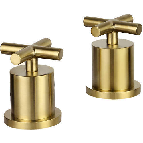 JTP Solex Panel Valves (Brushed Brass).