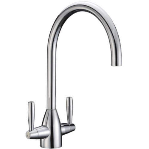 JTP Kitchen Blink Kitchen Tap With Lever Handles (Chrome).