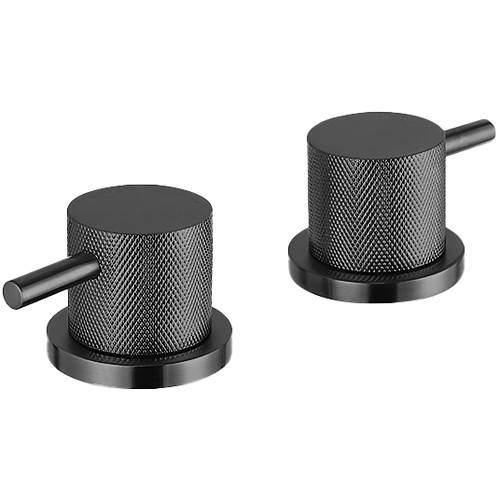 JTP Vos Designer Panel Valves (Brushed Black).