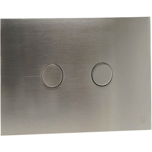 JTP Inox Pneumatic Flush Plate Only (Stainless Steel).