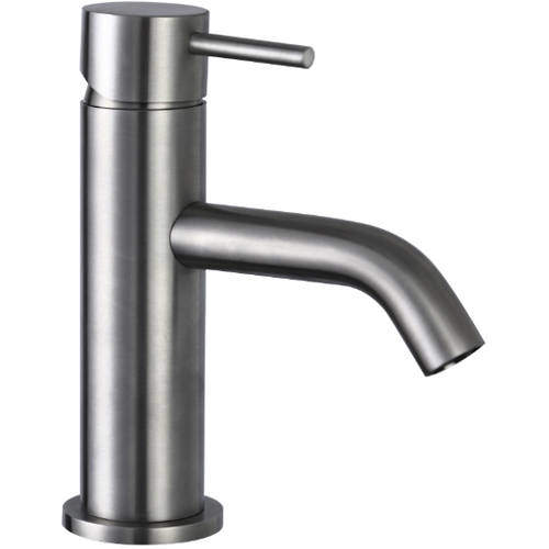 JTP Inox Basin Mixer Tap (Stainless Steel).