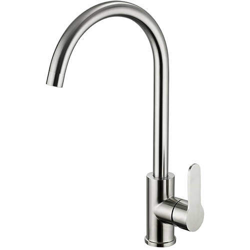 JTP Inox Inox Kitchen Tap With Swivel Spout (Stainless Steel).