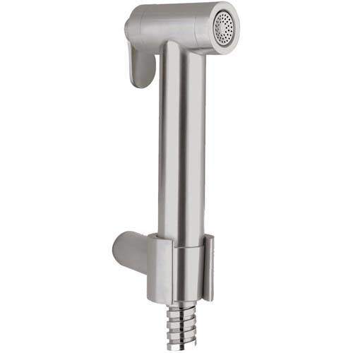 JTP Inox Douche With Wall Bracket & Hose (Stainless Steel).