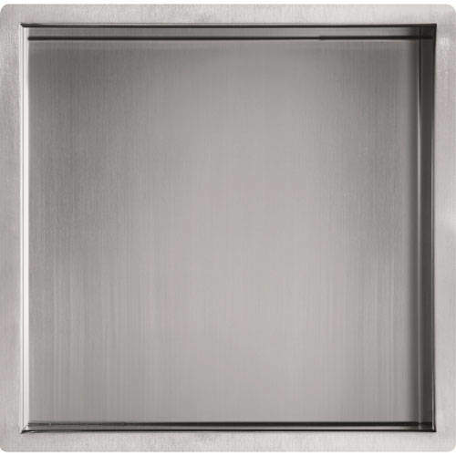 JTP Inox Shower Niche (300x300mm, Stainless Steel).