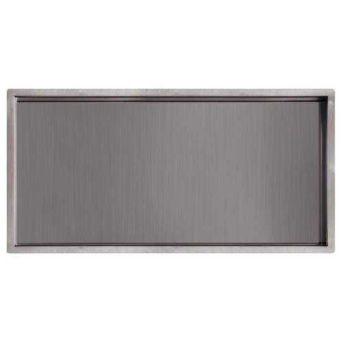 JTP Inox Shower Niche (600x300mm, Stainless Steel).