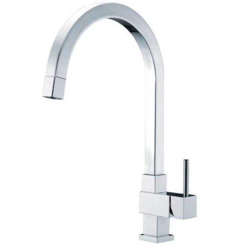 JTP Kitchen Kubix Kitchen Tap With Pull Out Spray (Chrome).