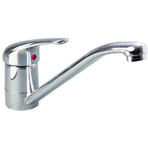 JTP Kitchen Topmix Kitchen Tap With Swivel Spout (Chrome).