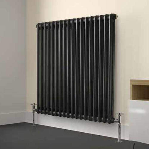 Kartell K-RAD Laser Klassic Horizontal Radiator 650x600mm (2 Col, Anthr).