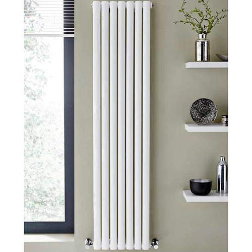 Kartell K-RAD Aspen Radiator 420W x 1600H mm (Single, White).