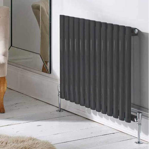 Kartell K-RAD Aspen Radiator 1140W x 600H mm (Single, Anthracite).