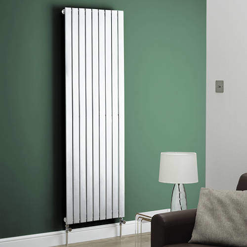 Kartell K-RAD Boston Vertical Radiator 410W x 1200H mm (White).