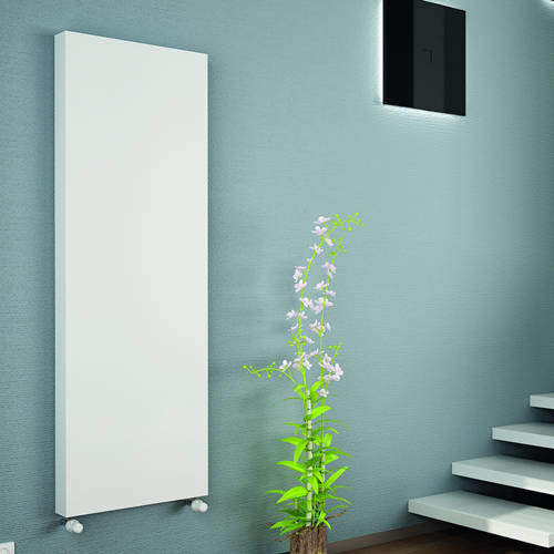 Kartell K-RAD Kompact Vertical Radiator 300x1800mm (DC, White).