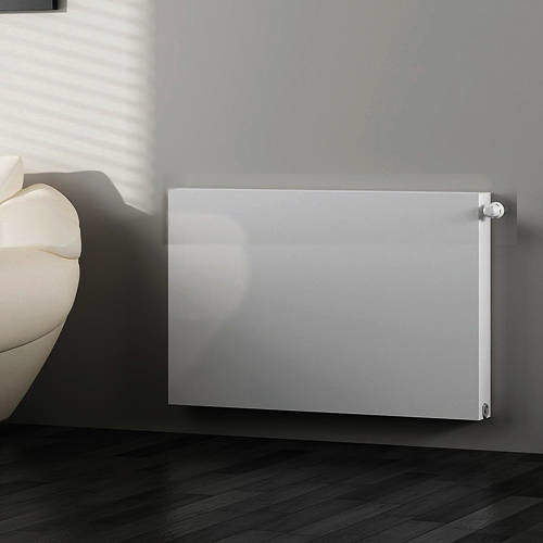 Kartell K-RAD Kompact Horizontal Radiator 800x500mm (DC, White).