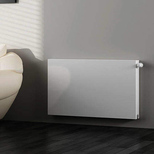 Kartell K-RAD Kompact Horizontal Radiator 1000x400mm (SC, White).