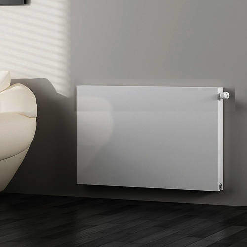 Kartell K-RAD Kompact Horizontal Radiator 800x500mm (SC, White).