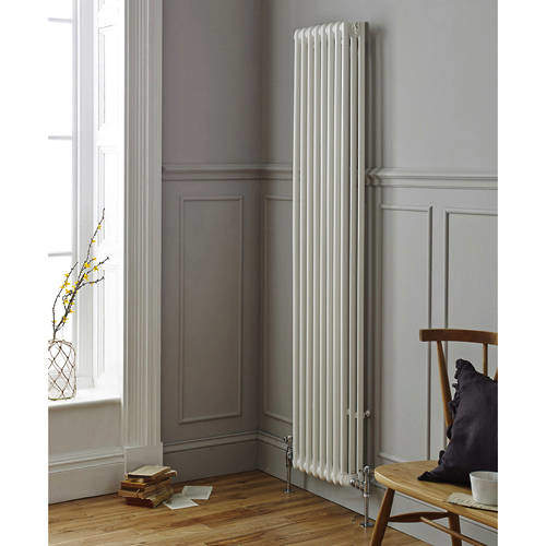 Kartell K-RAD Laser Klassic Vertical Radiator 335x1800mm (3 Col, White).